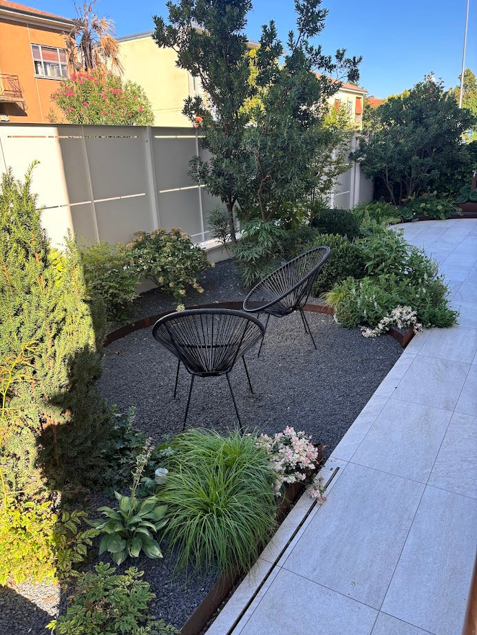 Un'oasi di verde in poco spazio