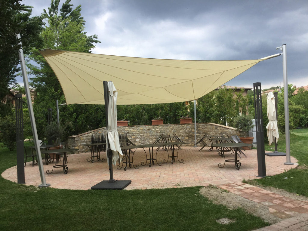 Coperture a vela per esterni