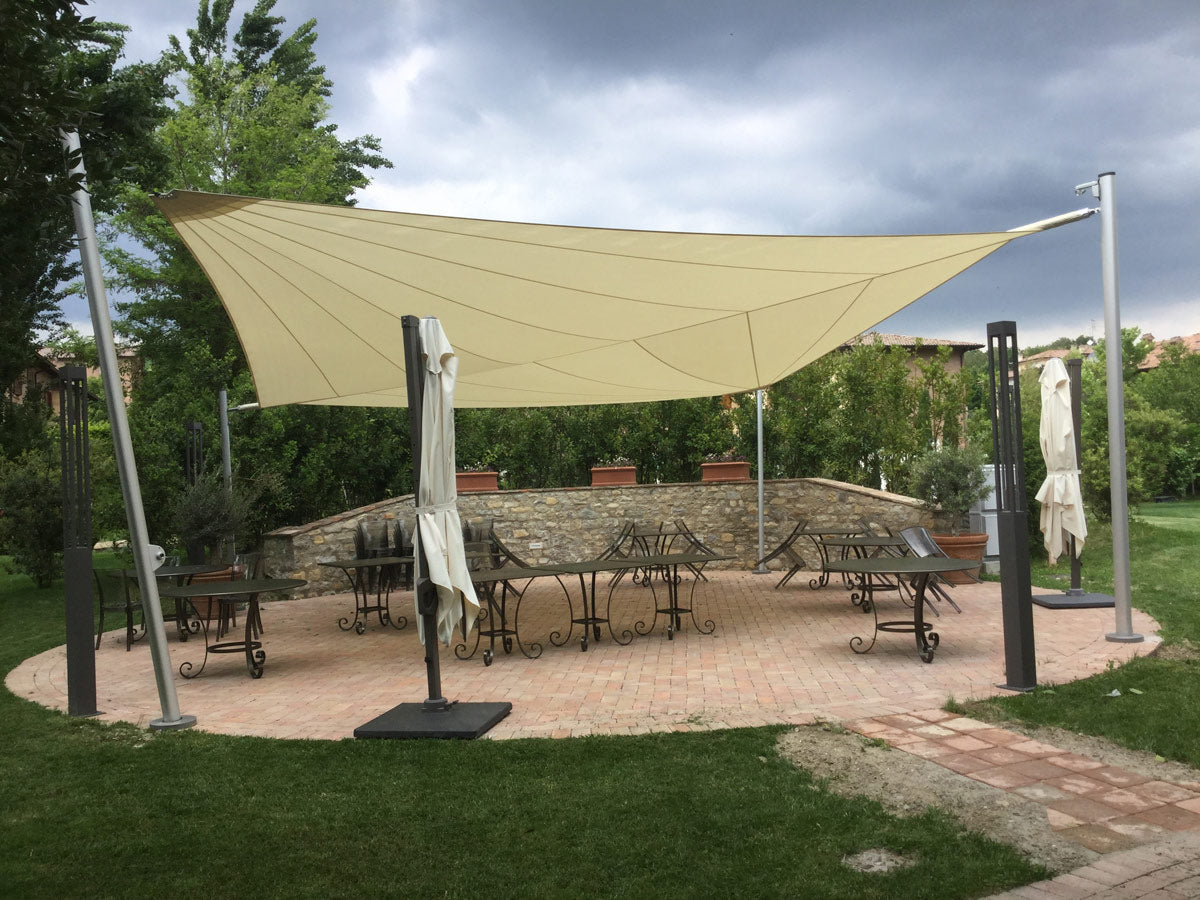 Coperture a vela per esterni