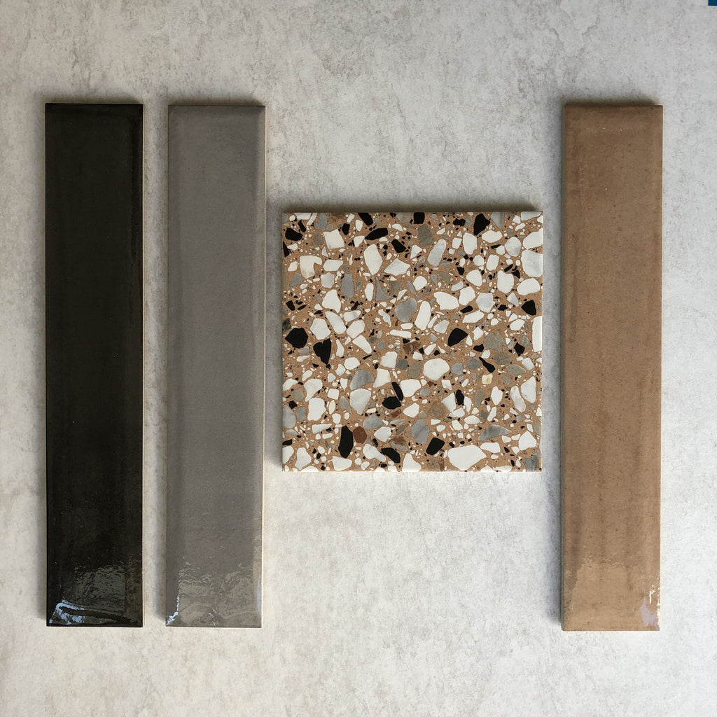 esempio di materiali di utilizzo moderno in ambienti di design