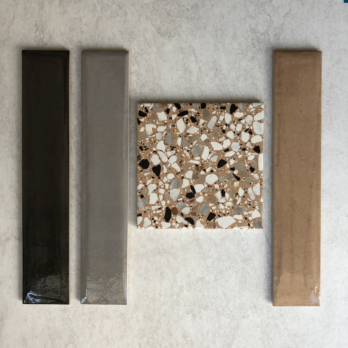 esempio di materiali di utilizzo moderno in ambienti di design